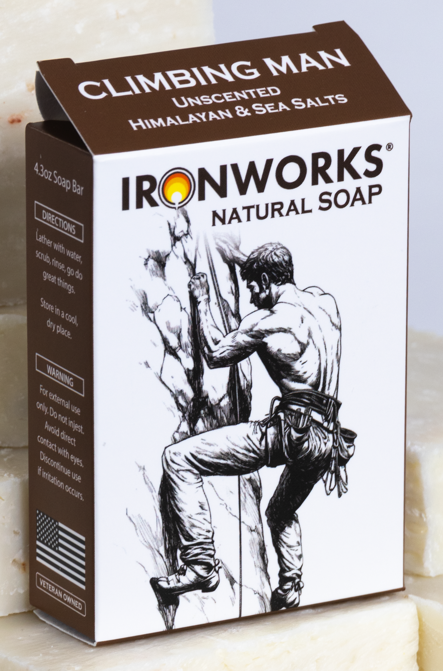 Bar Soap Climbing Man