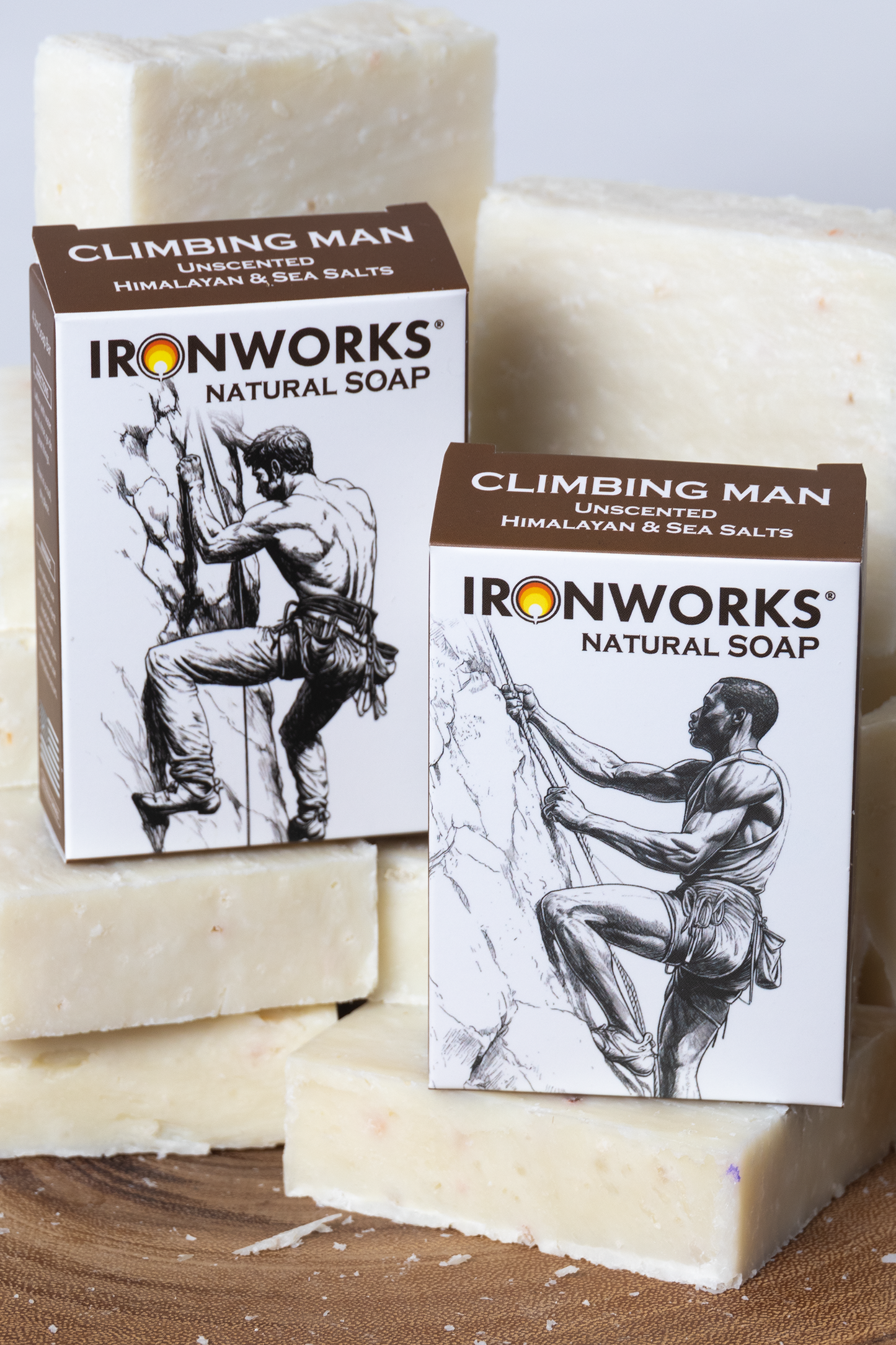 Bar Soap Climbing Man