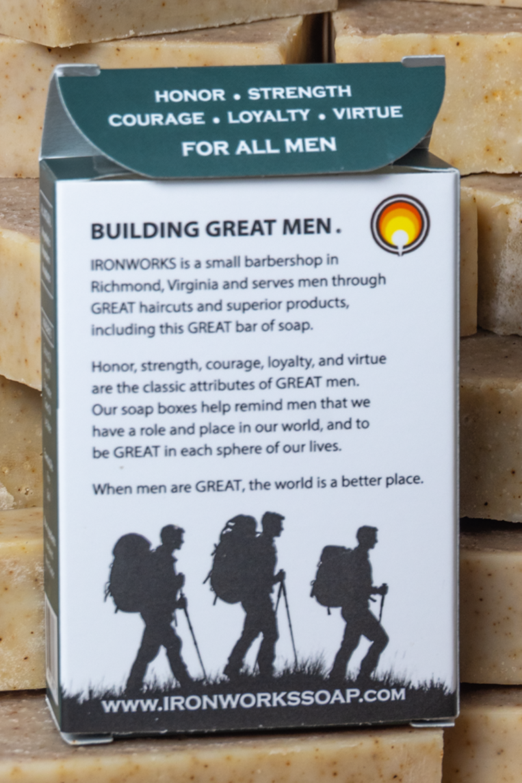 Bar Soap Hiking Man