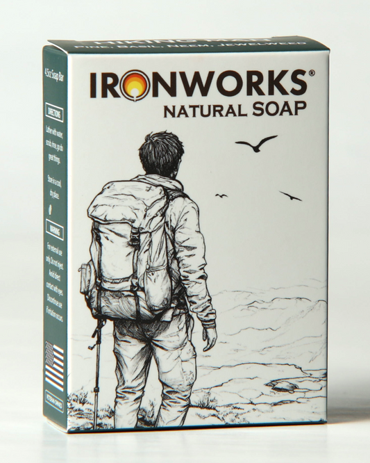 Bar Soap Hiking Man