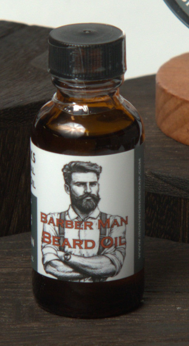Beard Oil Barber Man
