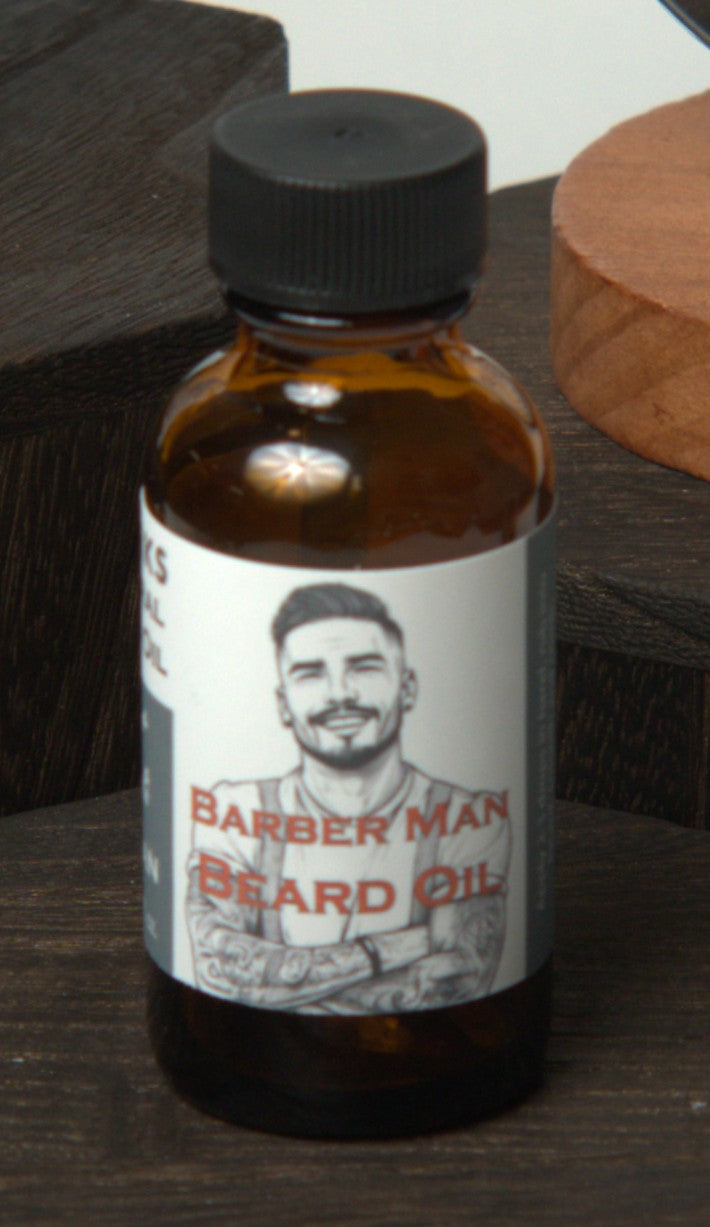 Beard Oil Barber Man