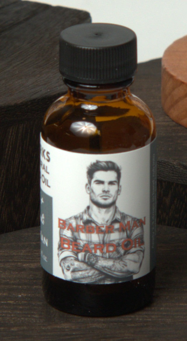 Beard Oil Barber Man