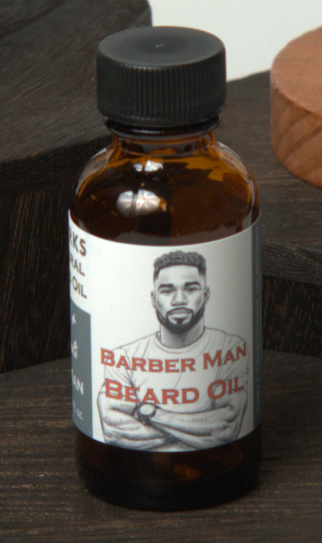 Beard Oil Barber Man