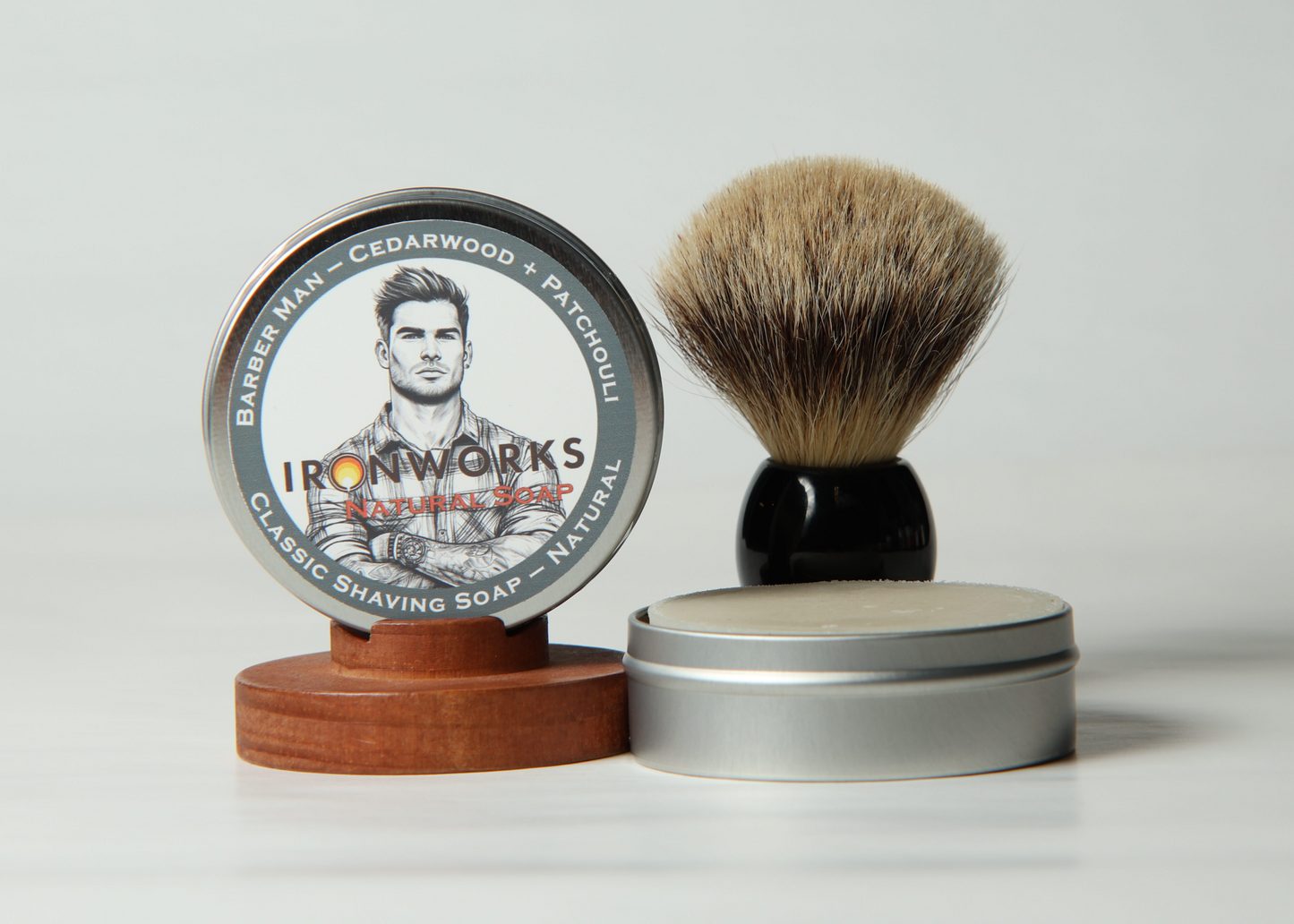 Shaving Soap Barber Man