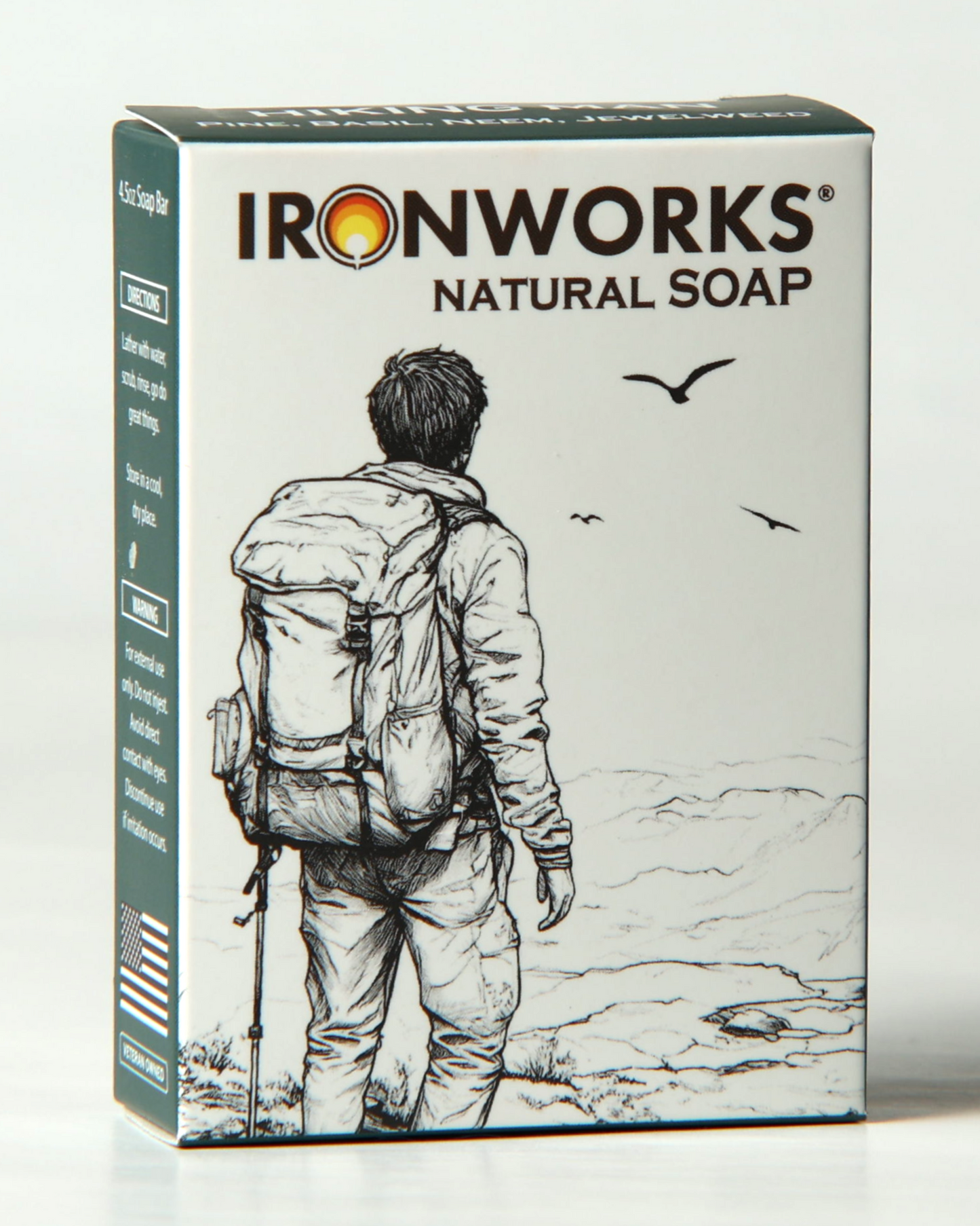 Bar Soap Hiking Man